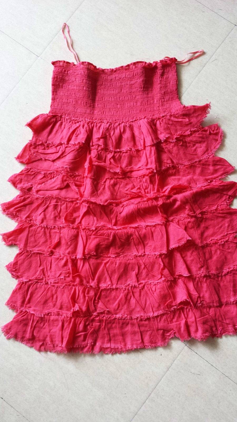 Robe bustier rose S