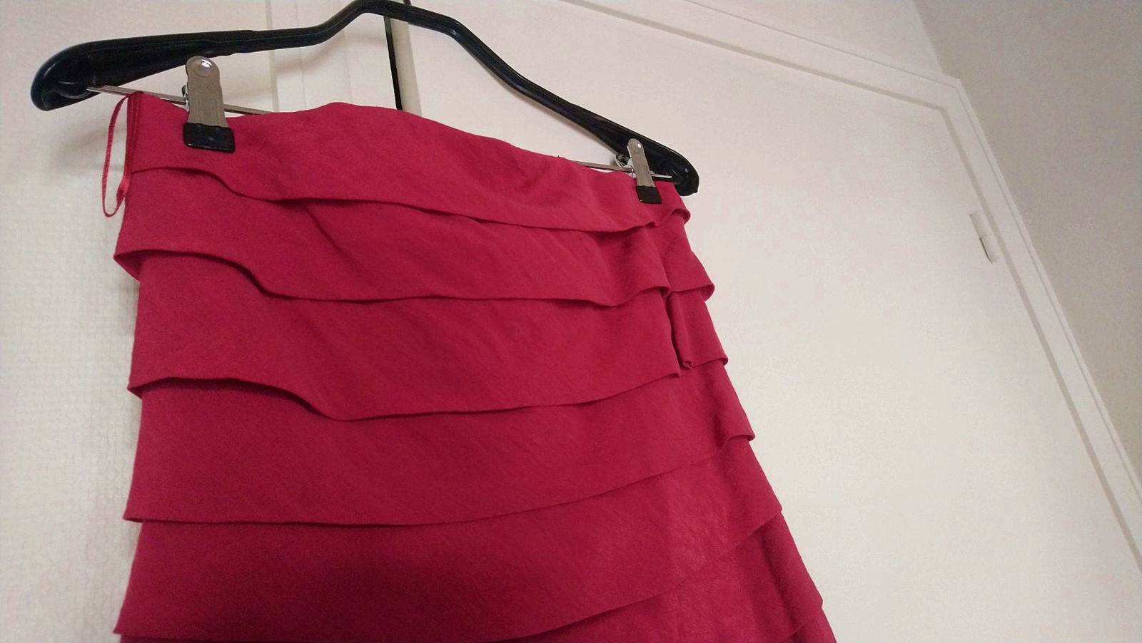 Robe 123 bustier habillée rouge hermès - T 36