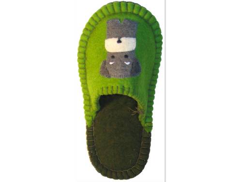 Chaussons Adulte en Feutre Naturel du Kyrgystan NEUFS