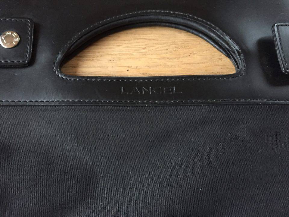 Sac cabas shopping porte documents Lancel