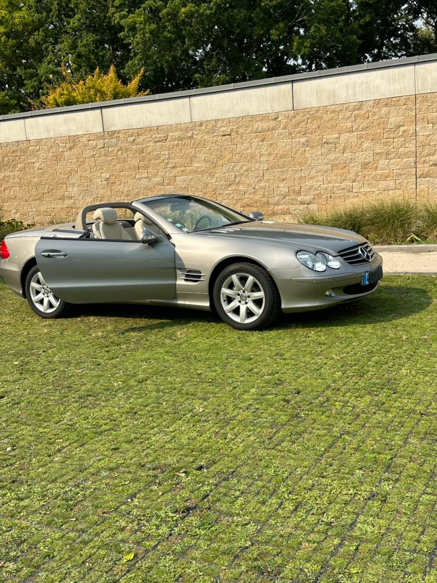 Vends Mercedes SL Roadster 350, V6, 2003, 55000km