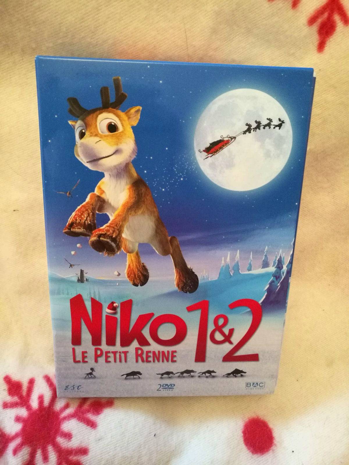 Coffret DVD Neuf NIKO le petit renne 1&2