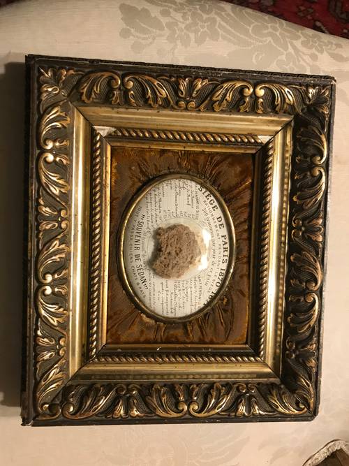 Cadre souvenir de la Commune de Paris 1870 - XIXE