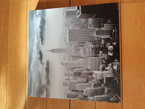 Lot de deux cadres New-York