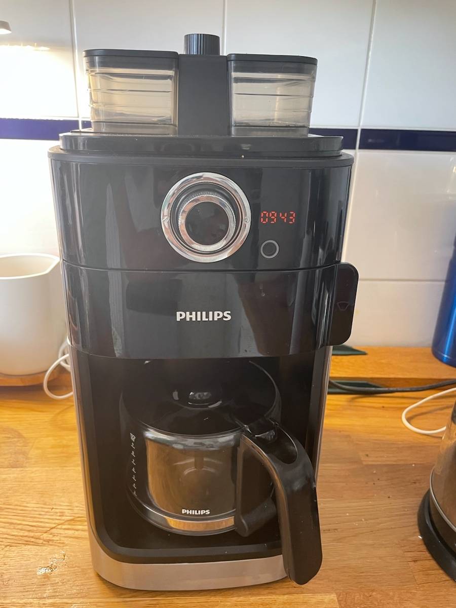 Cafetière Philips HD776 avec broyeur café à grains ou moulu sur Gens de Confiance