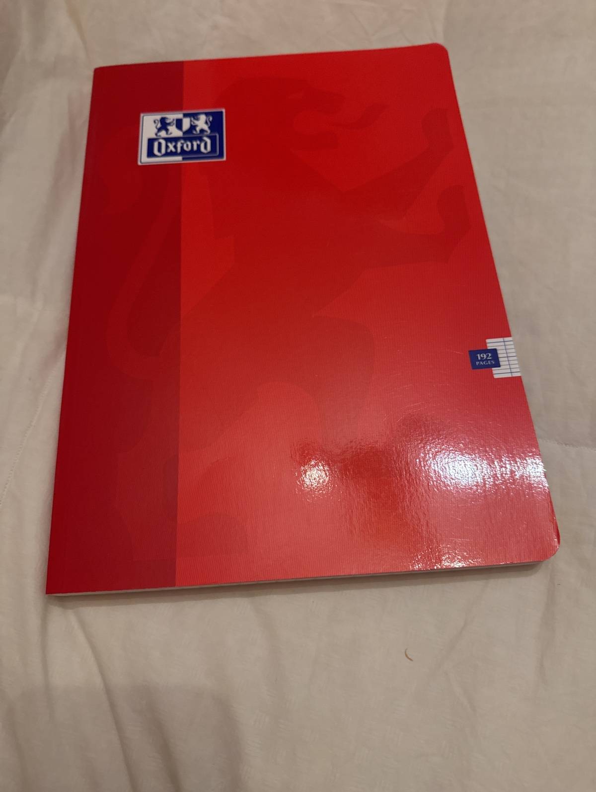 Cahier Oxford 192 pages 21x29,7 cm grands carreaux