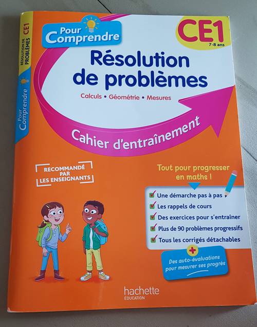 Cahiers Résolution de problèmes niveau CE1