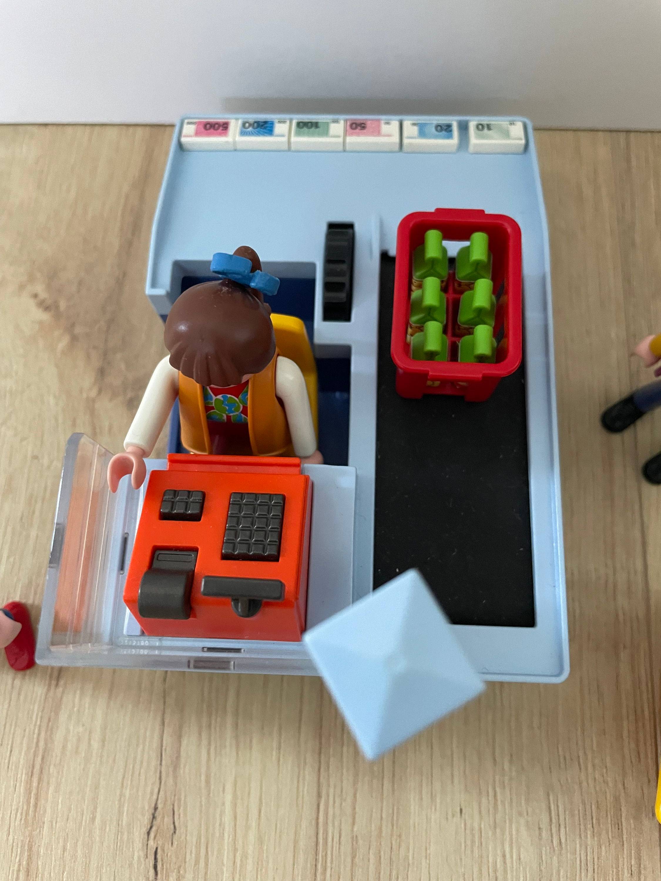 Caisse de paiement supermarché Playmobil