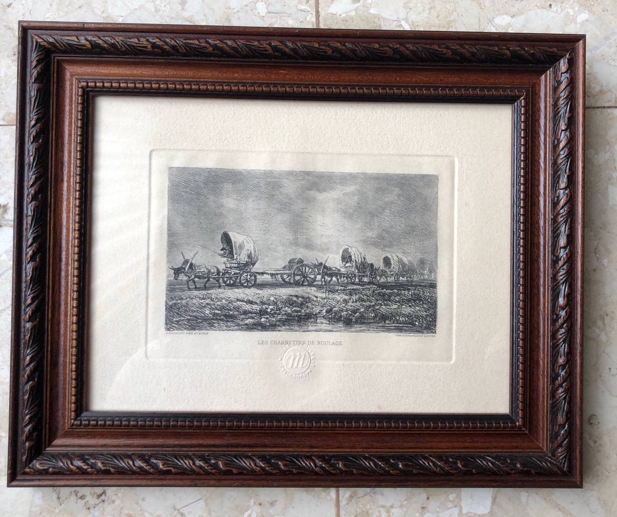 Gravure Chalcographie du Louvre