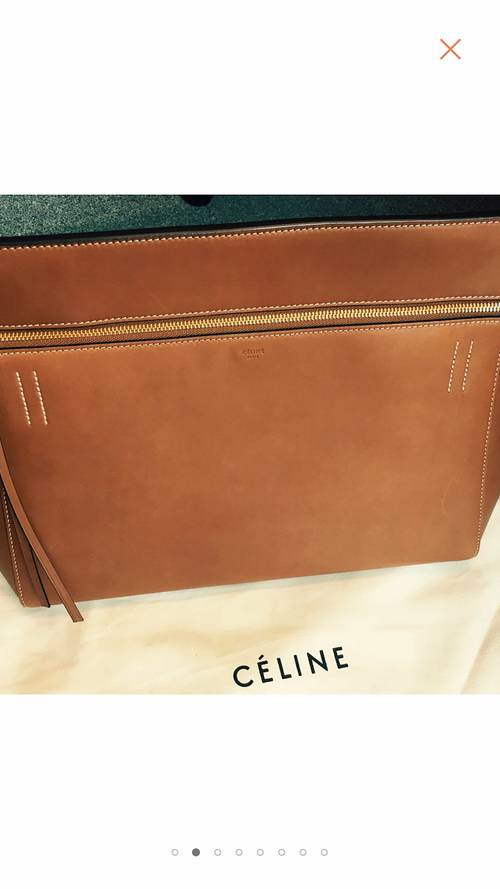 Vends sac Edge camel Celine grand modèle cuir