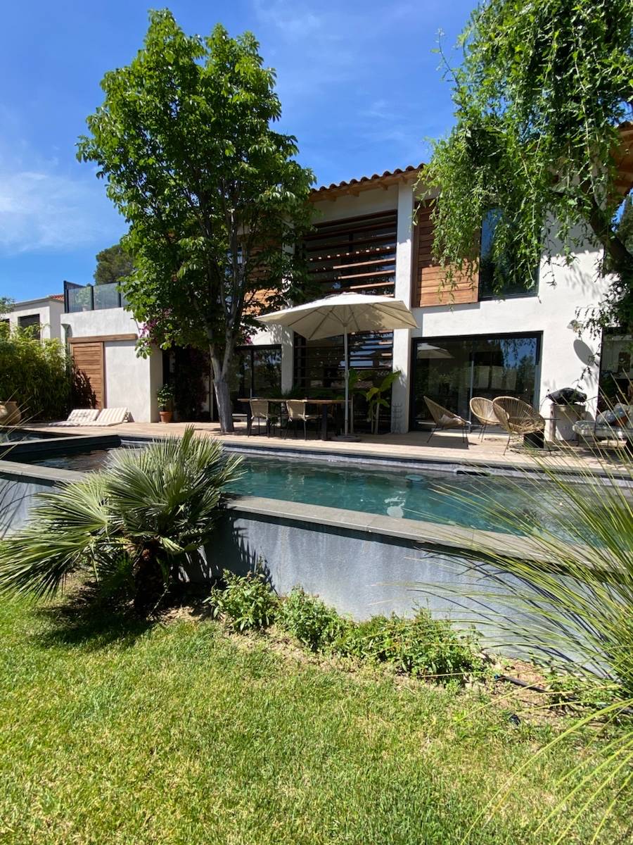 Loue maison avec jardin et piscine - 8 couchages - Aix-en-Provence (13)