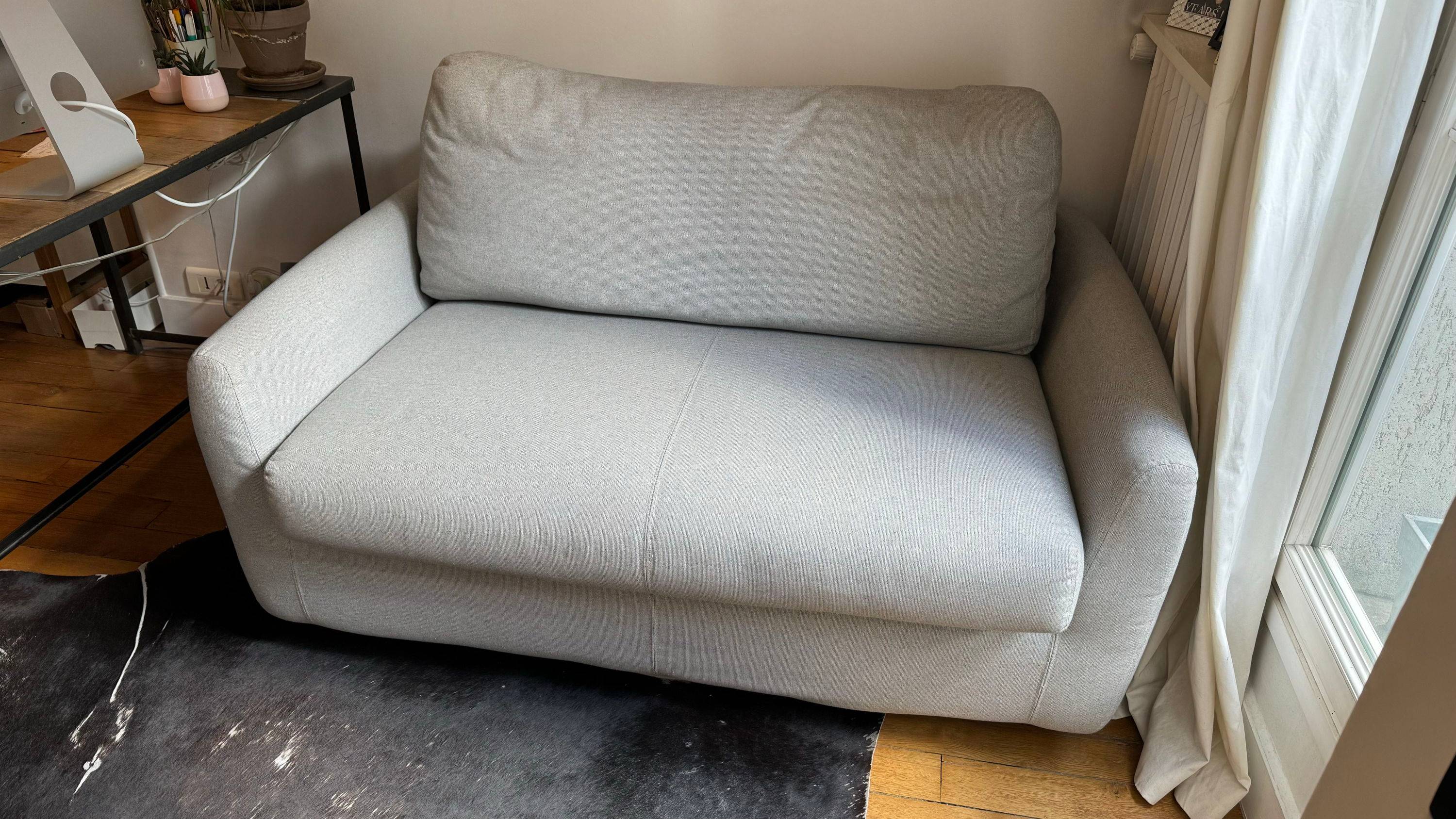 Canapé lit convertible Habitat Honovi compact 145cm gris sur Gens de