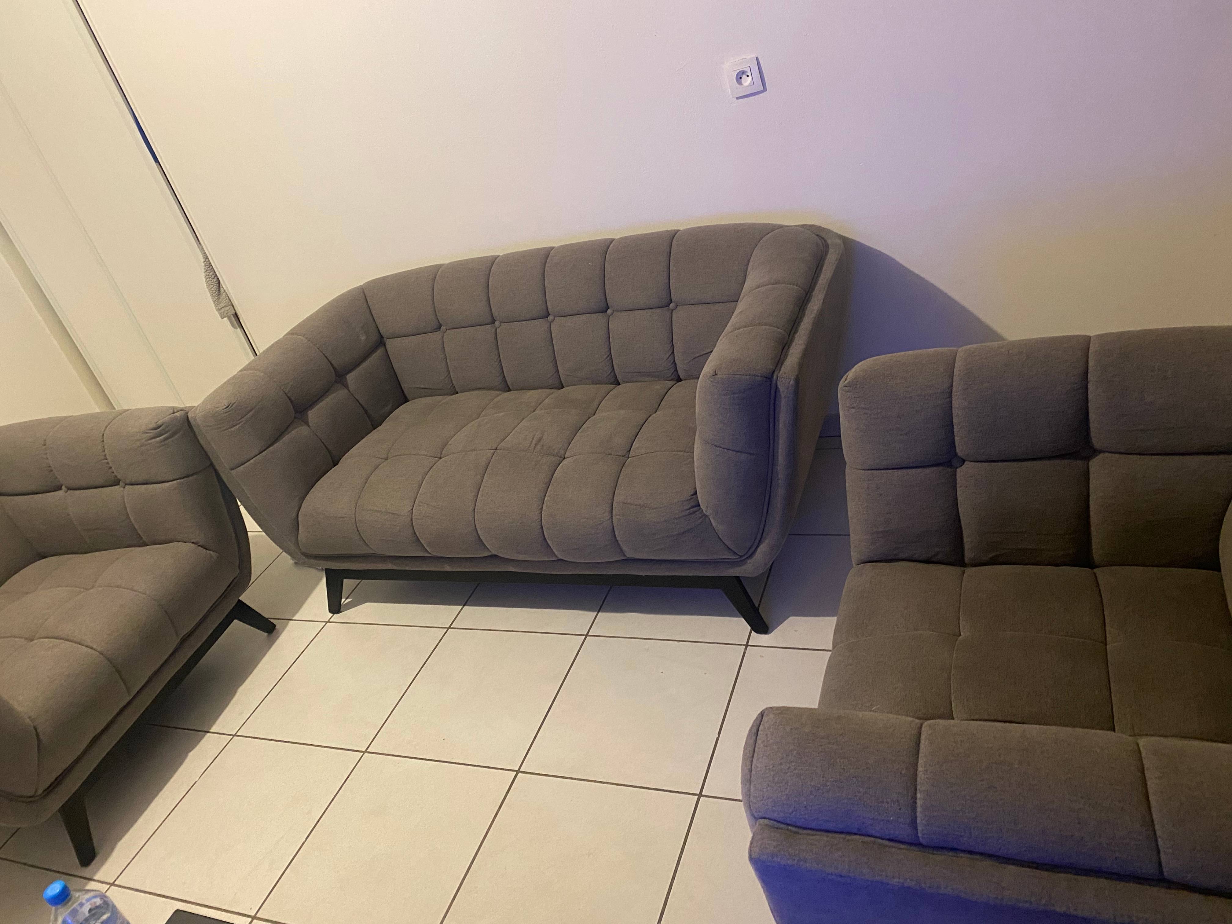 Canap Et 2 Fauteuils Assortis