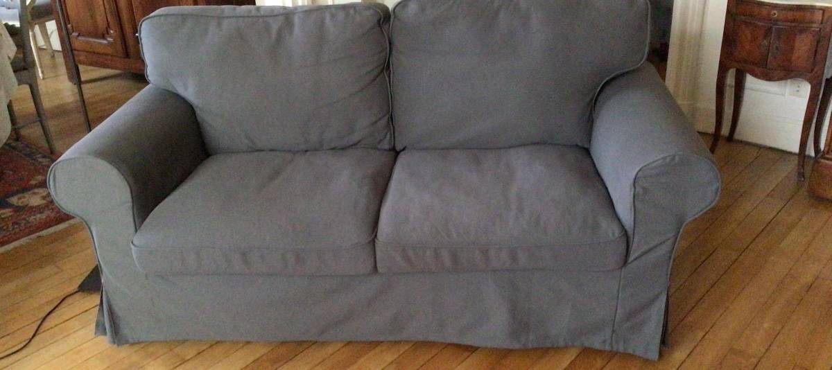 Vends canapé IKEA Ektorp gris en excellent état