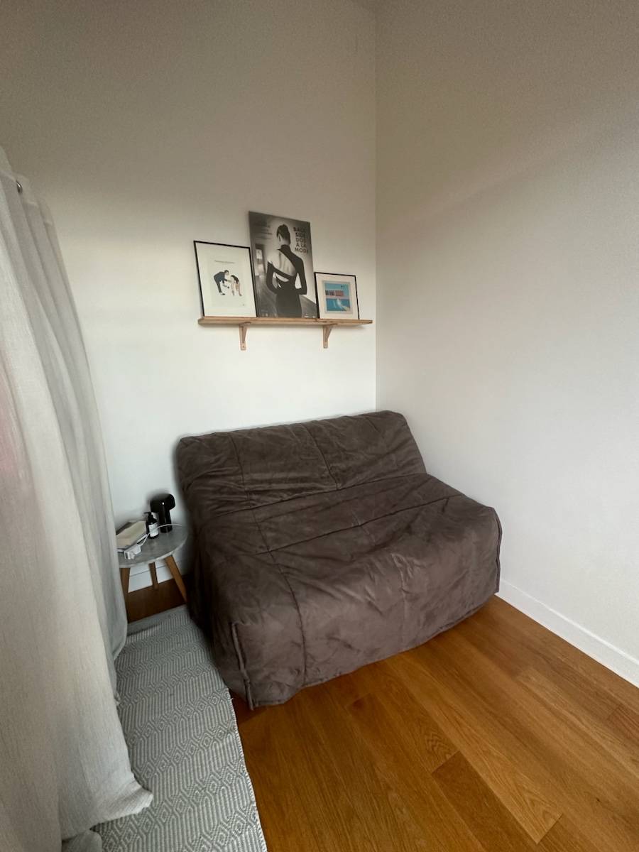 Canape lit convertible couchage 160 + fauteuil cuir couleur taupe Roche et bobois très bon état - Ameublement