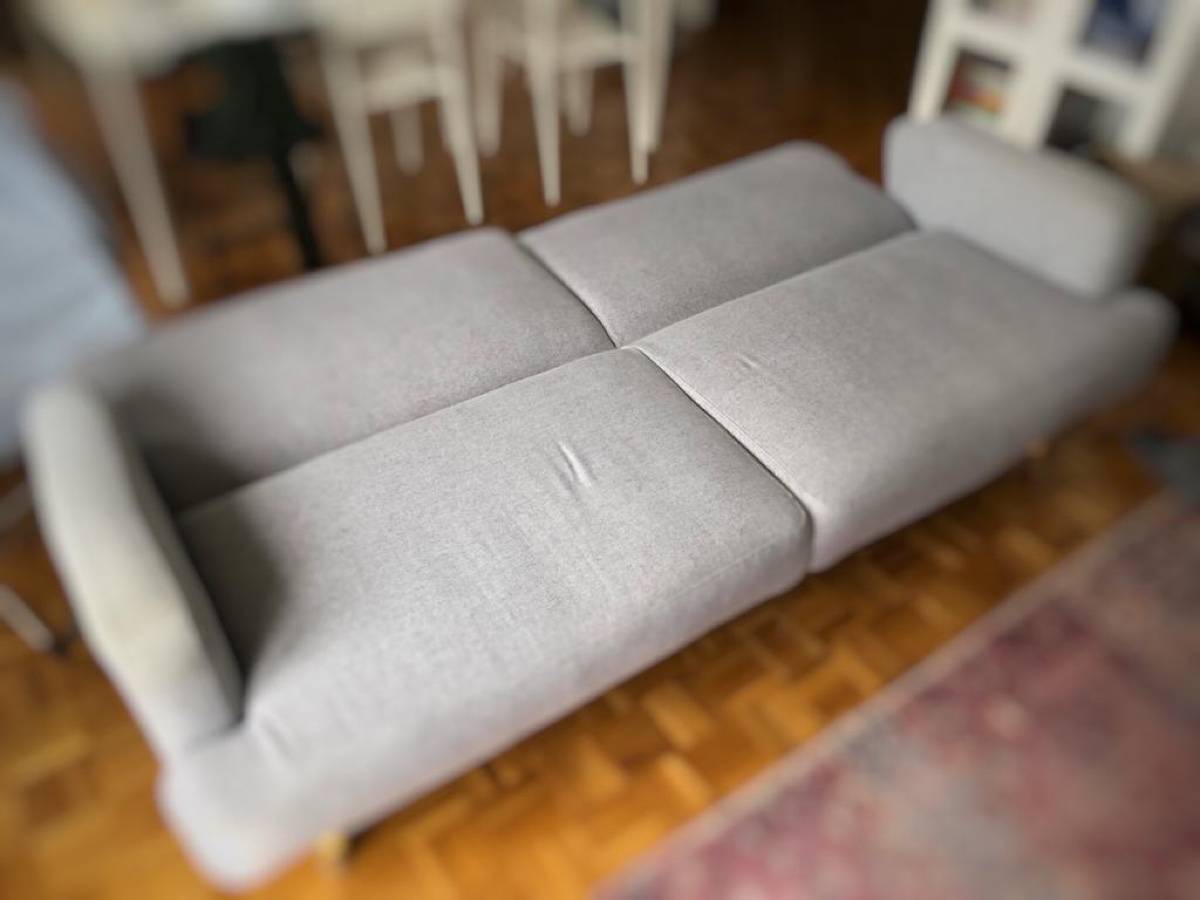 Canapé Convertible 3 Places Scandinave Navya Rose | Leroy Merlin