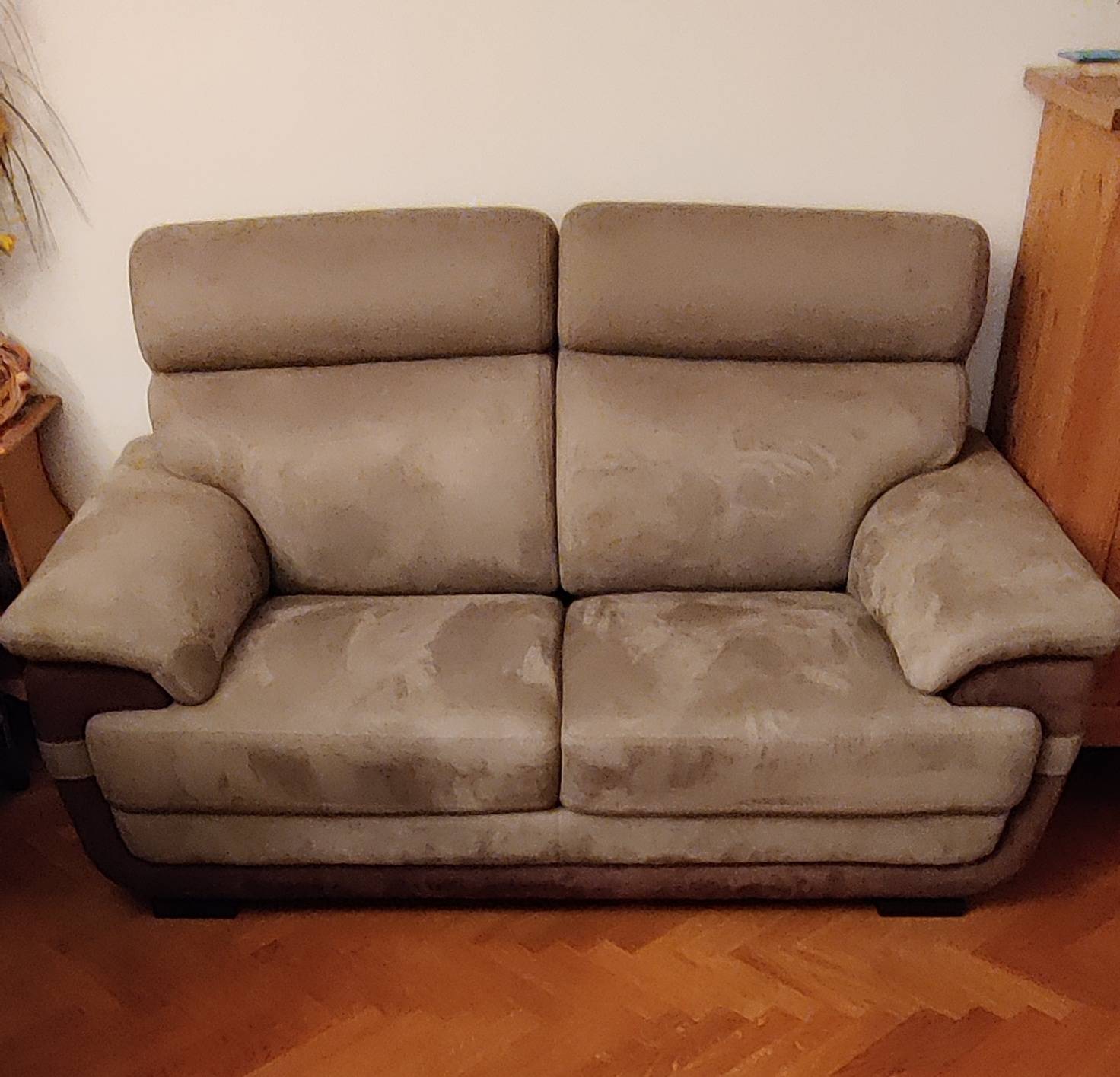 Canapé fixe deux places Tatiana