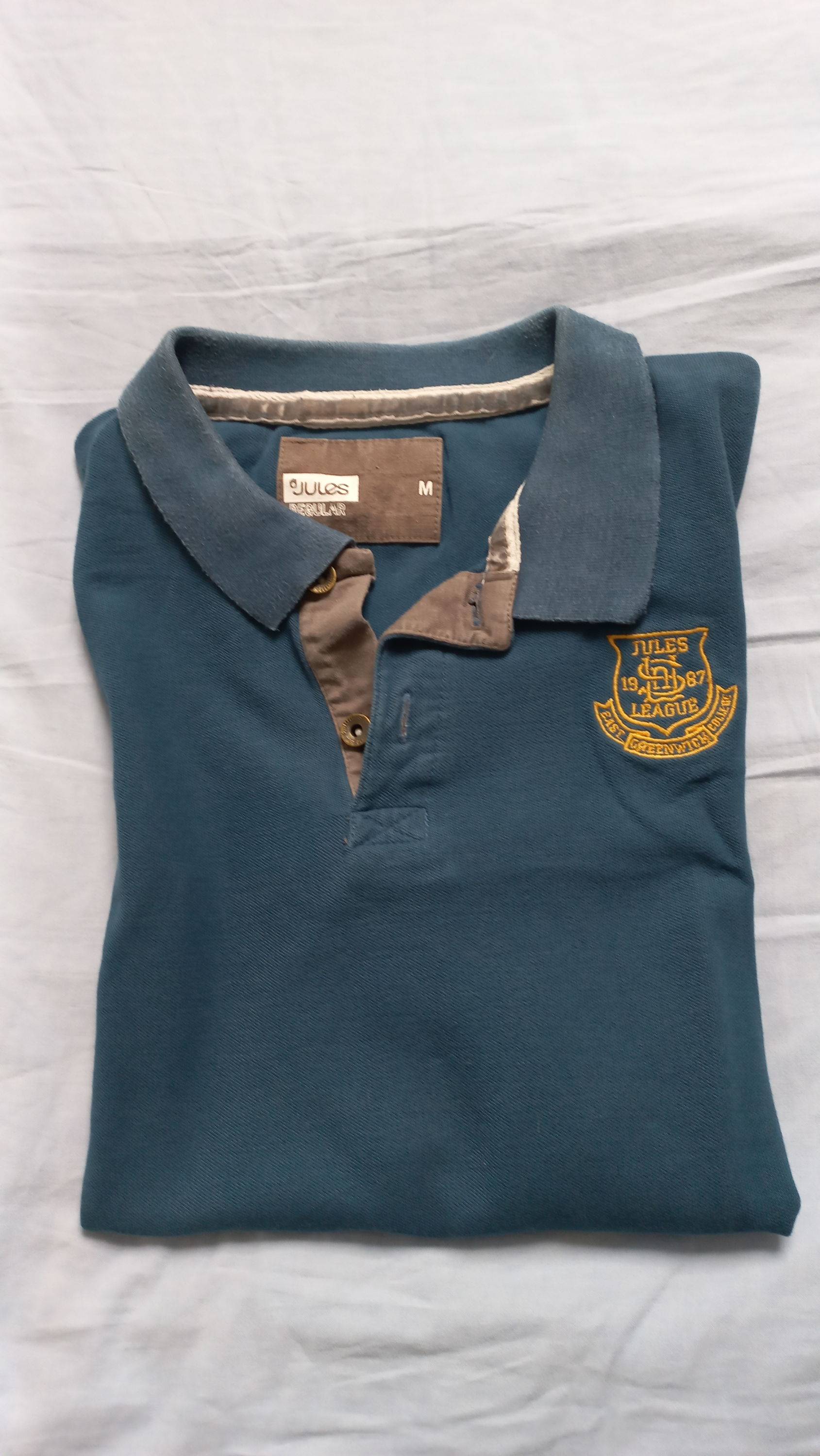 Polo bleu canard - Taille M