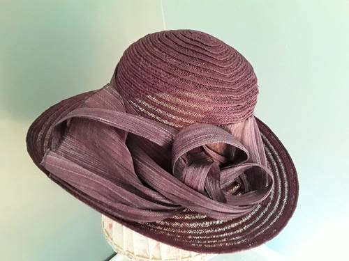Cappeline couleur aubergine