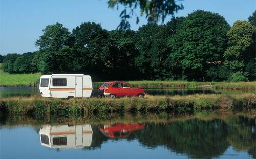 Caravane Rapido golf 375 des années 80