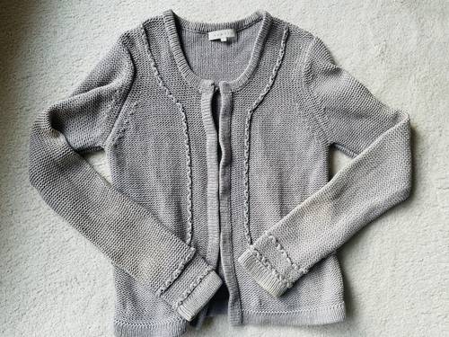 Cardigan veste gris Sandro coton taille 2