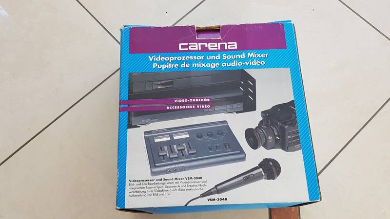 Carena Pupitre de mixage audio video