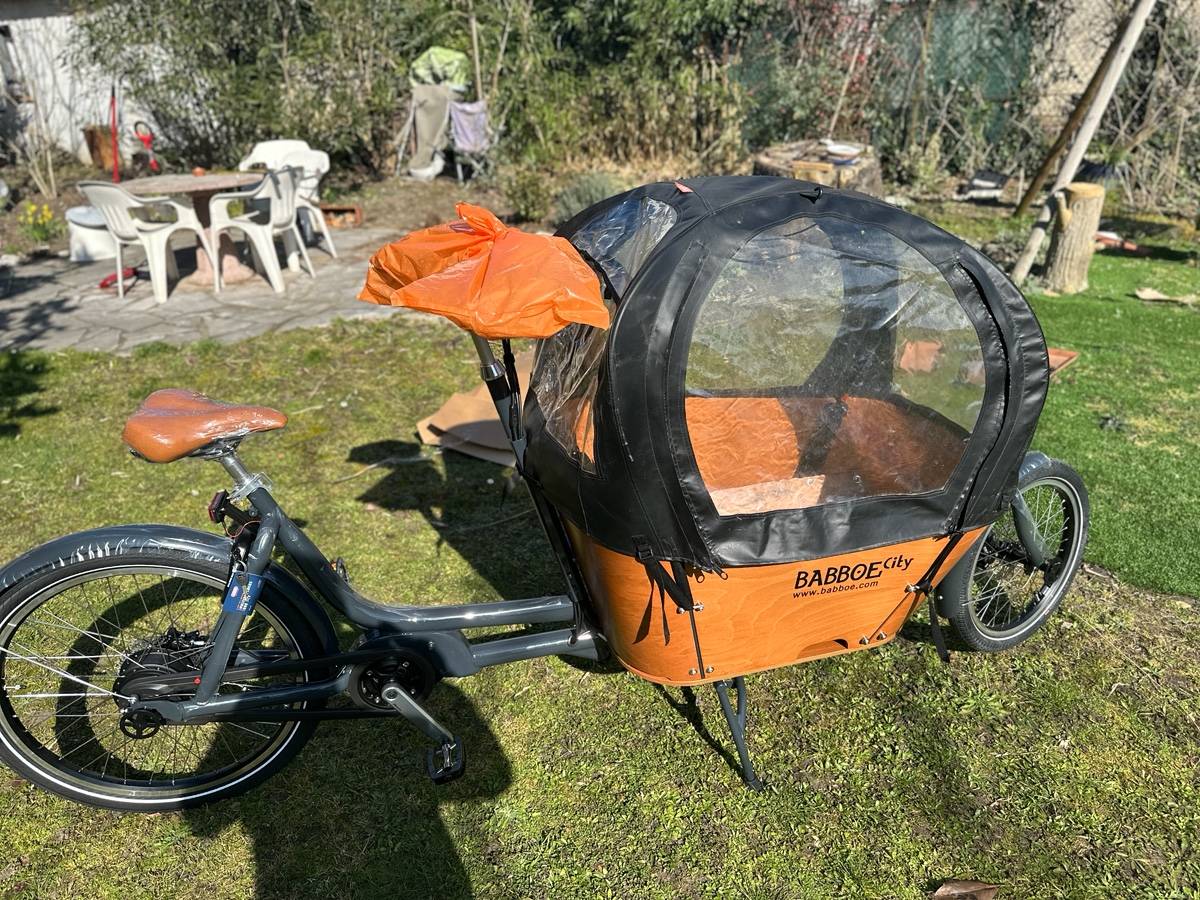 🚲 Vélo cargo électrique Babboe City Mountain – Neuf, prêt à rouler ! ⚡
