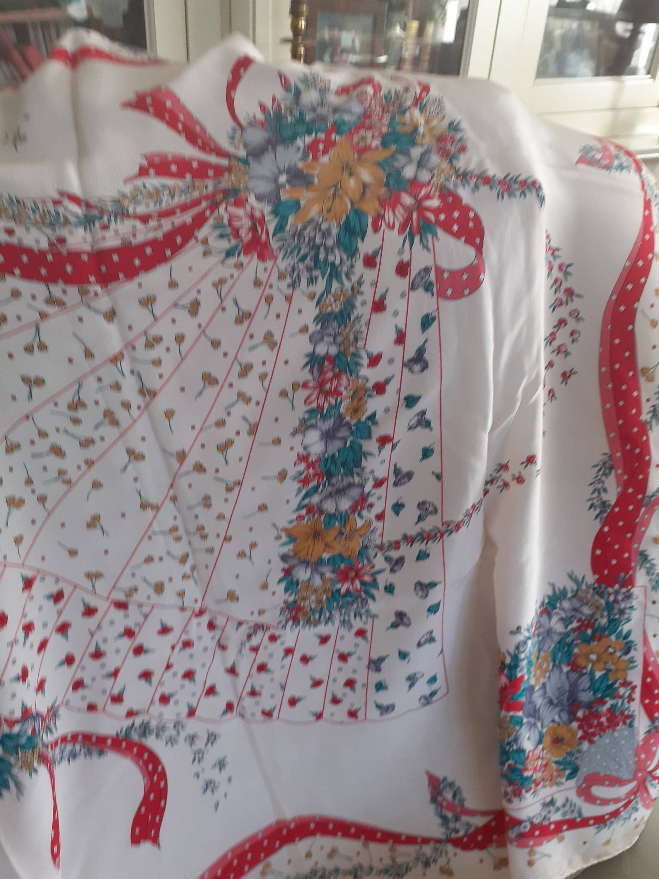 CARRE / SOIE Printanier Multicolore