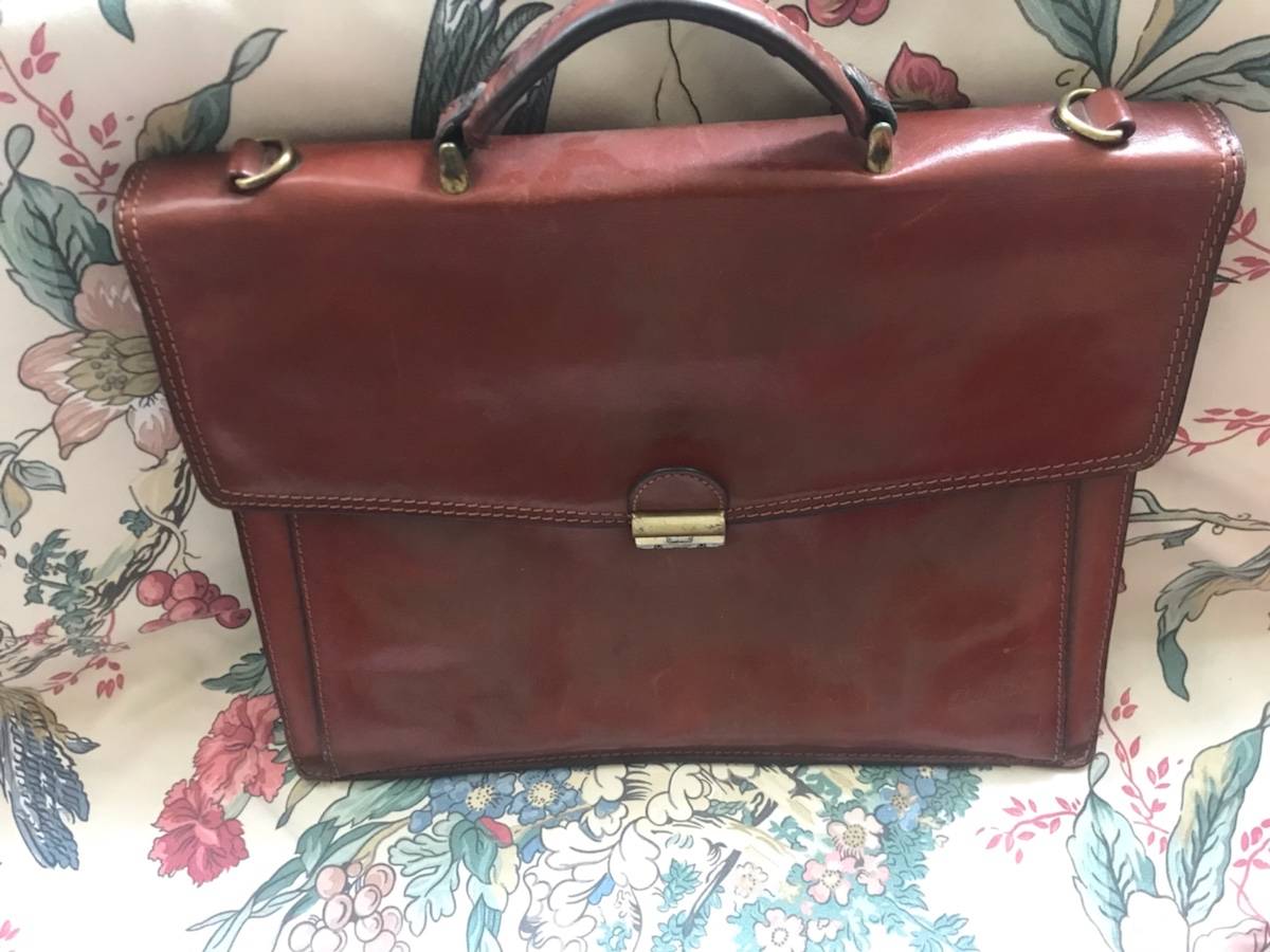 Cartable en cuir