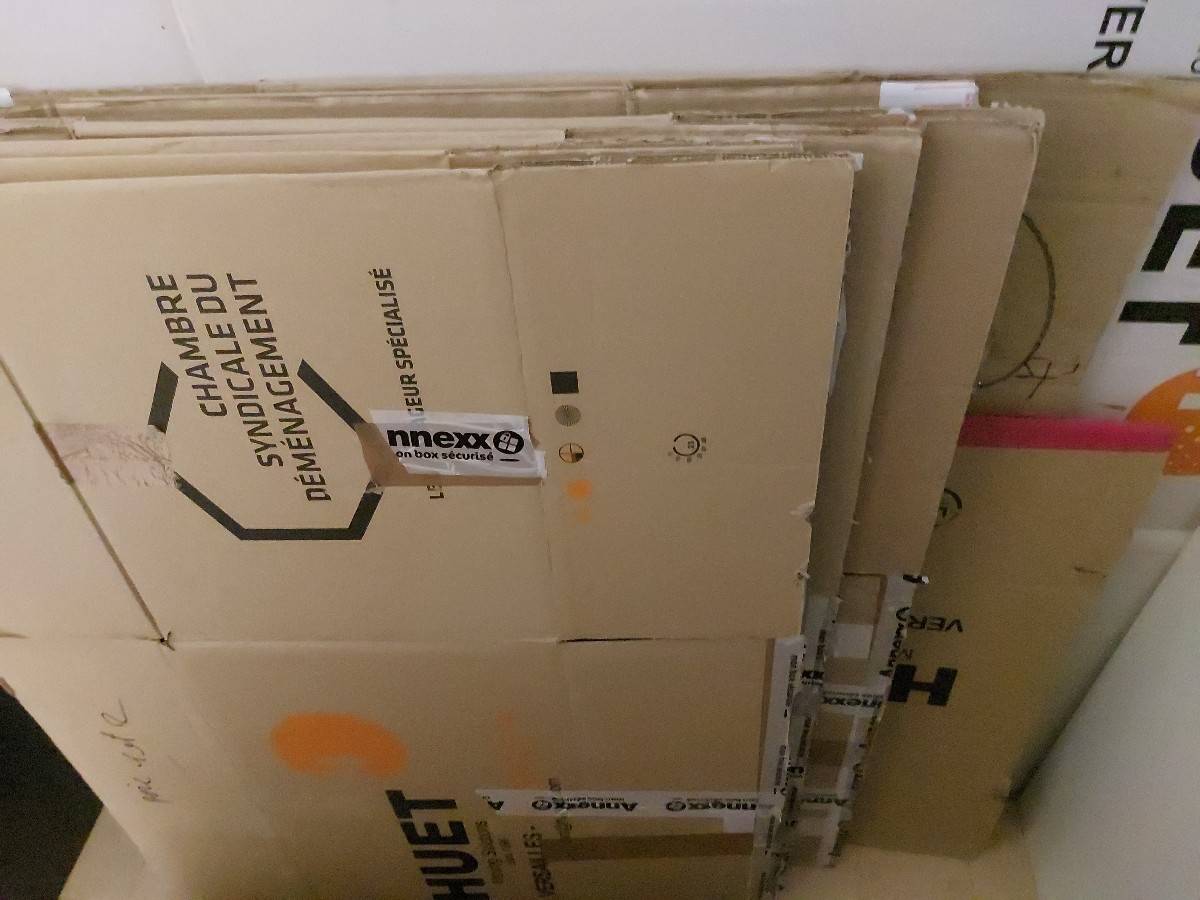 Don cartons déménagement