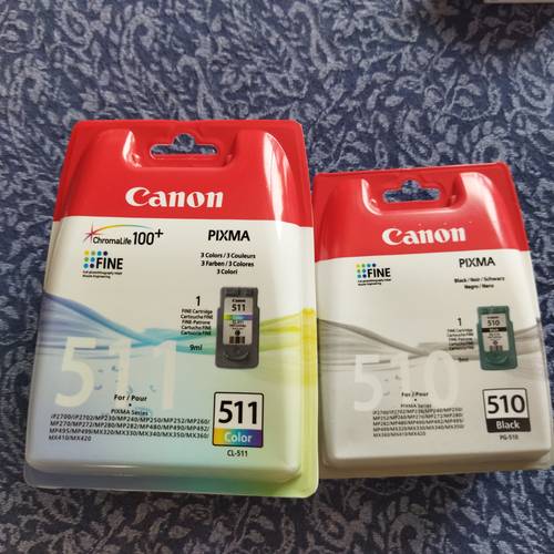 2 Lots cartouches encre Canon Pixma