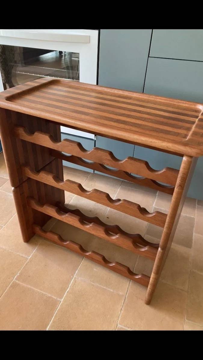 Casier à vin scandinave, signé Digsmed Denmark