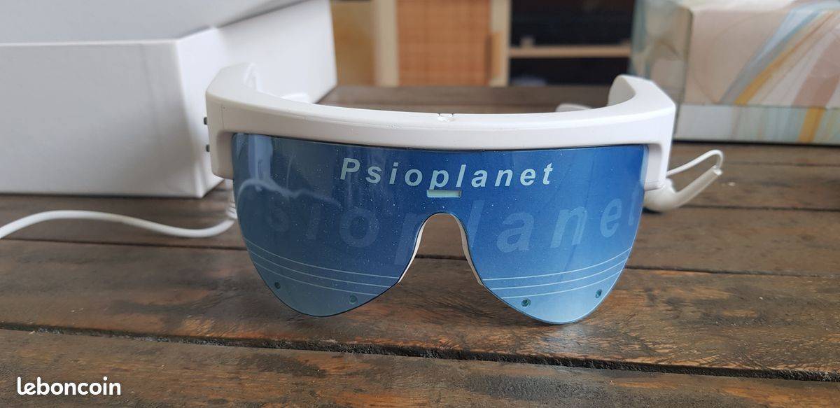 Casque Lunette Psio luminothérapie relaxation professionnelle Custom + 200 programmes