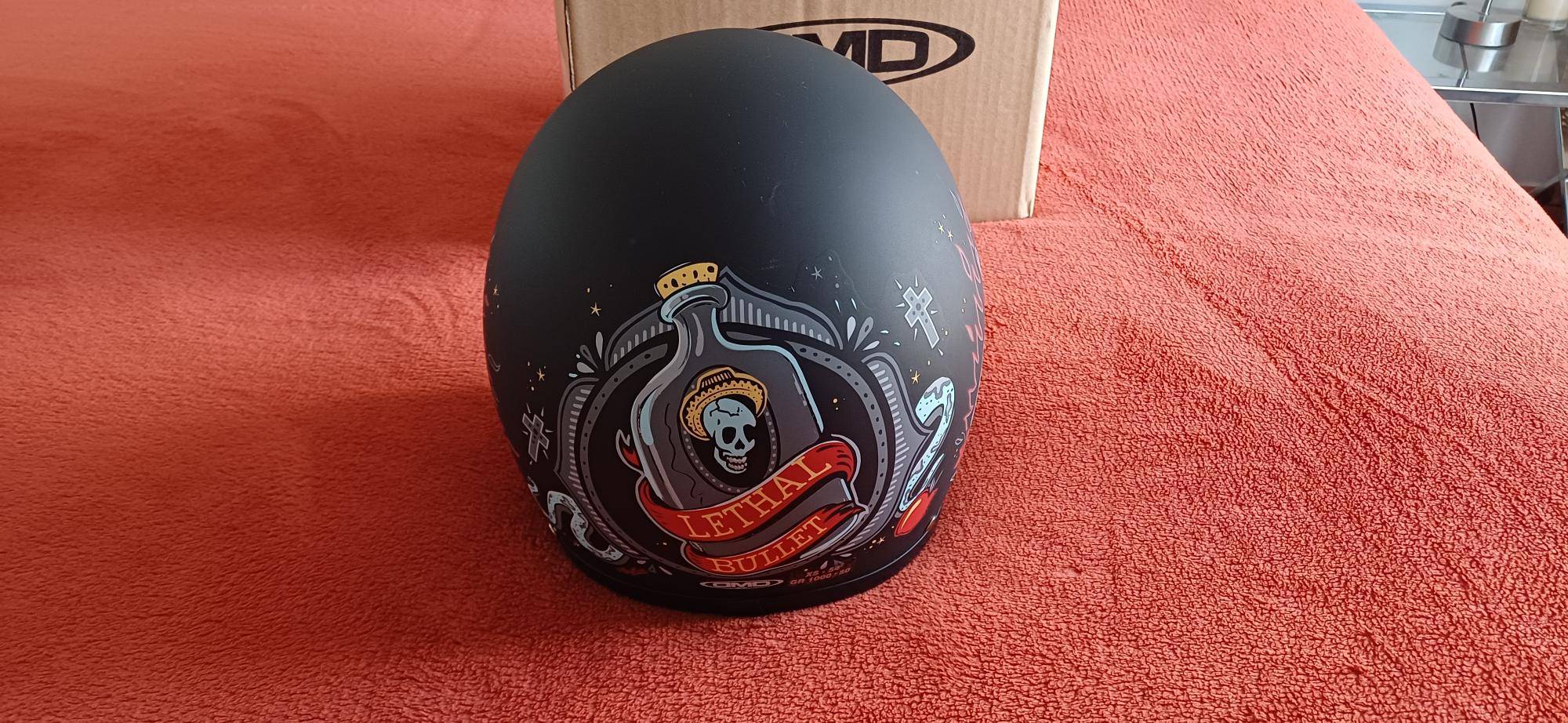 Casque Moto marque DMD état neuf