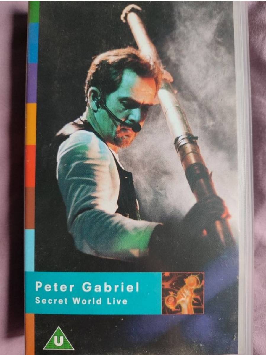 Cassette VHS Peter Gabriel