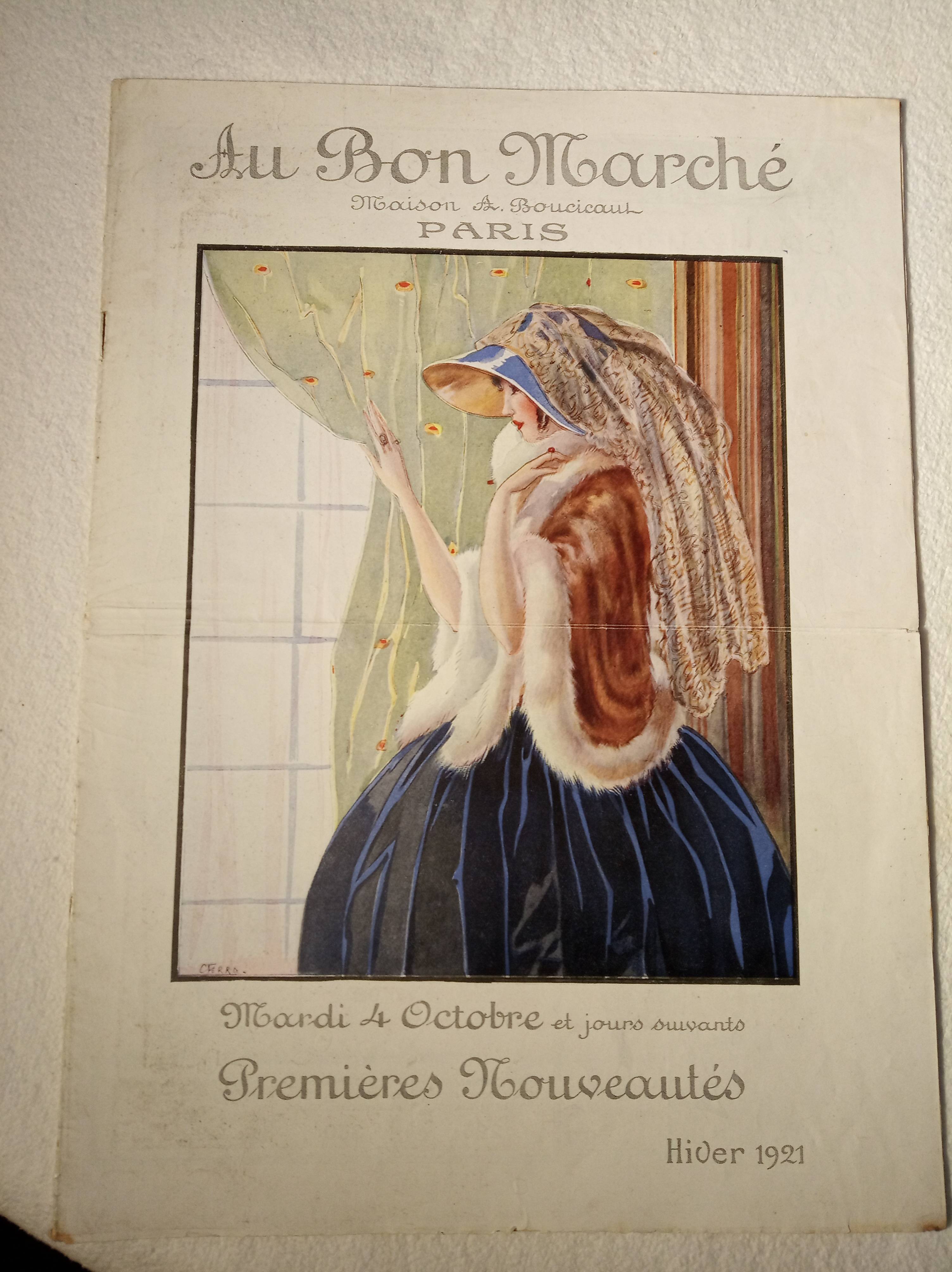 Catalogue mode : Le Bon Marché 1921