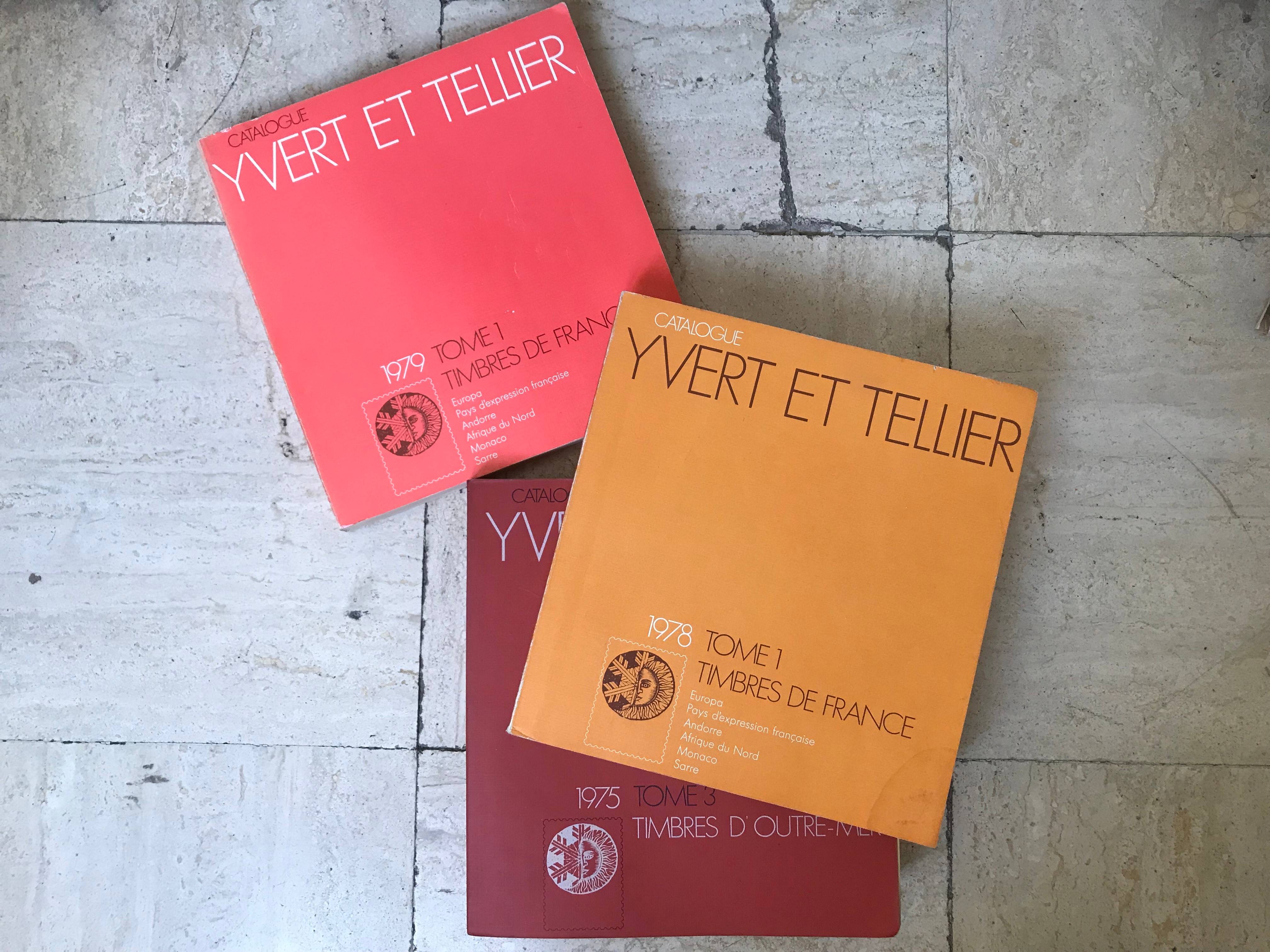 Catalogue Yvert et Tellier timbres de France et d’Outre-Mer