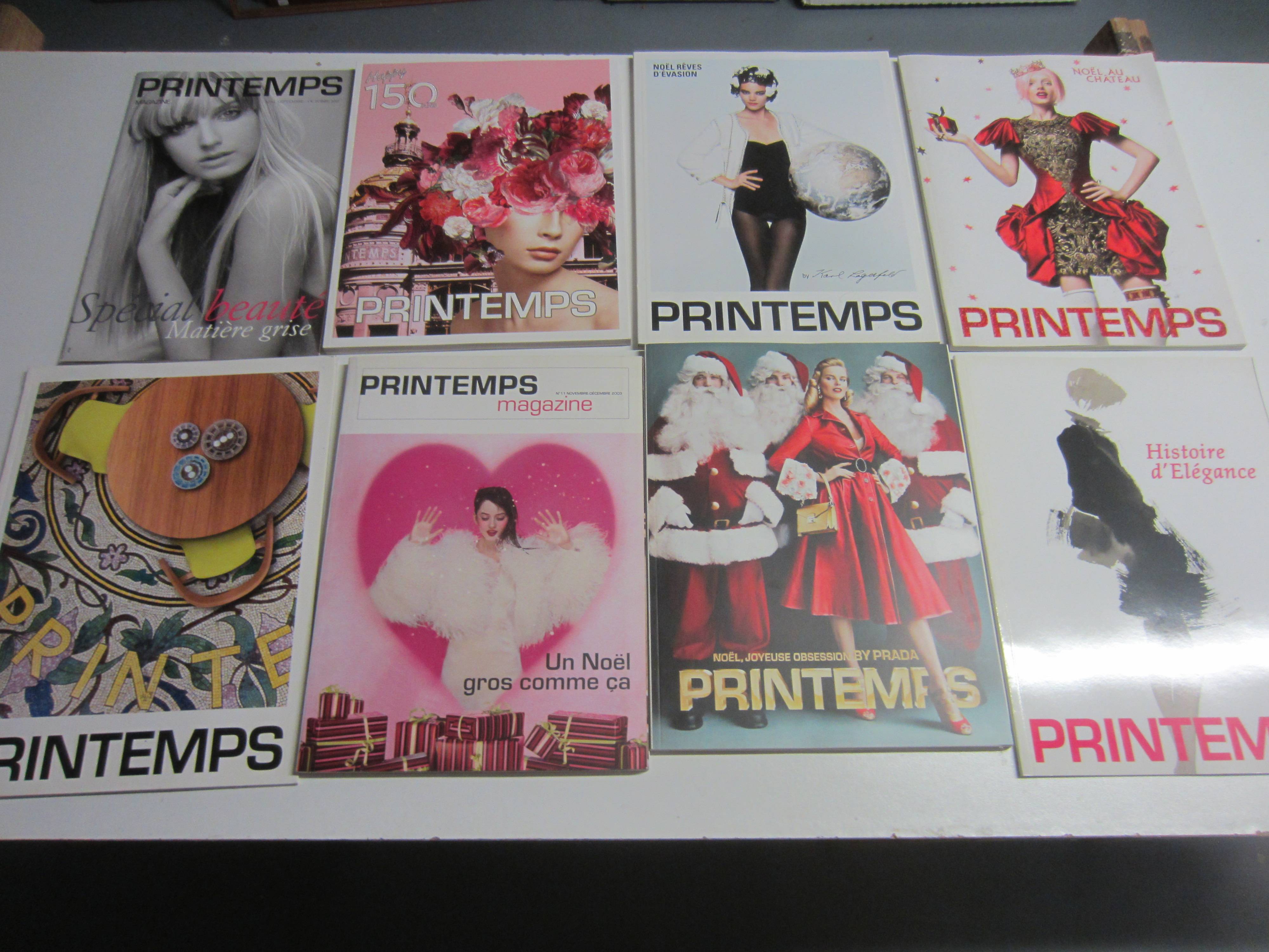 Vends catalogues de mode vintage : catalogues luxueux des grands magasins (collector)