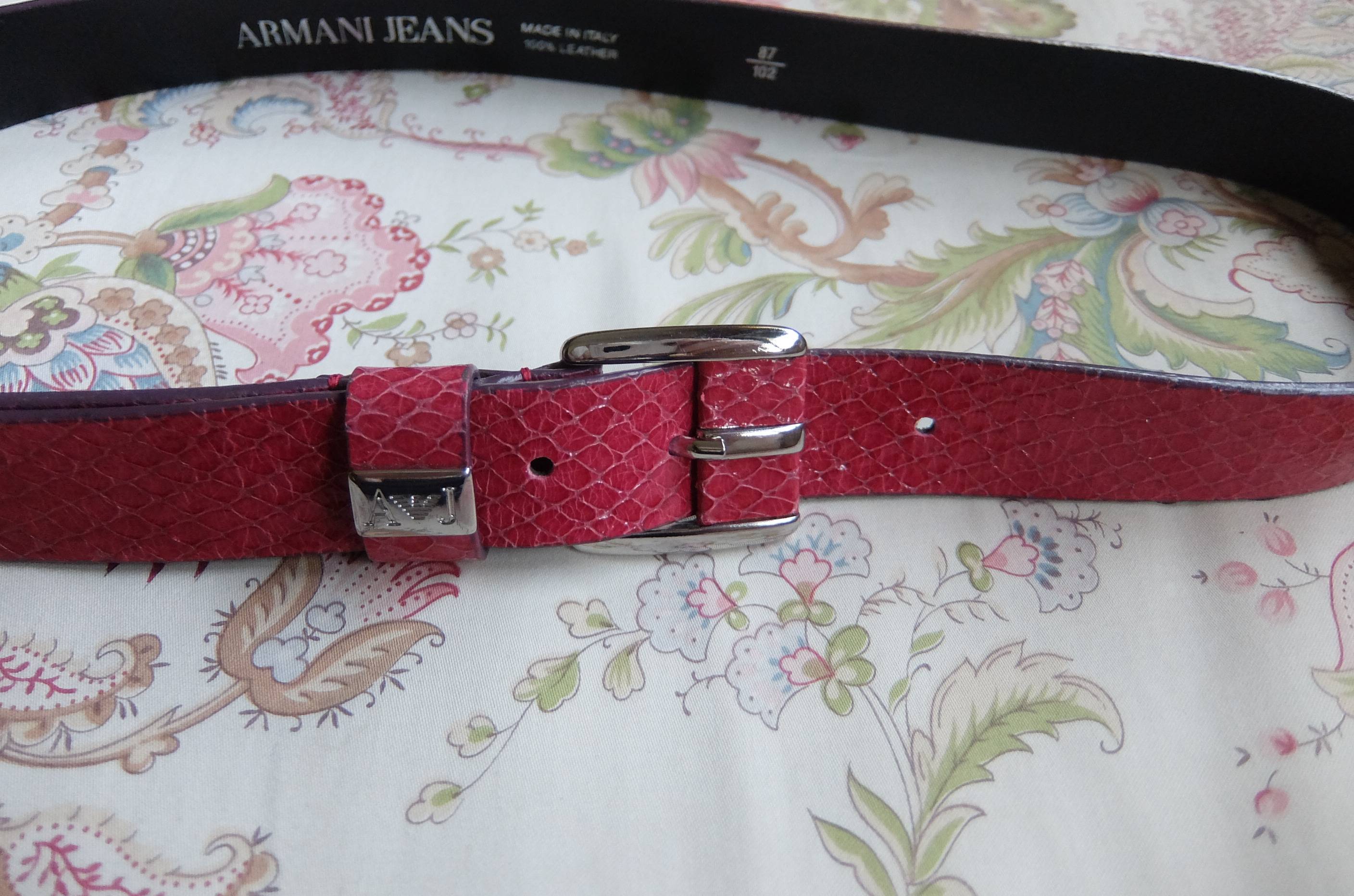 Ceinture pour femme en cuir ARMANI JEANS