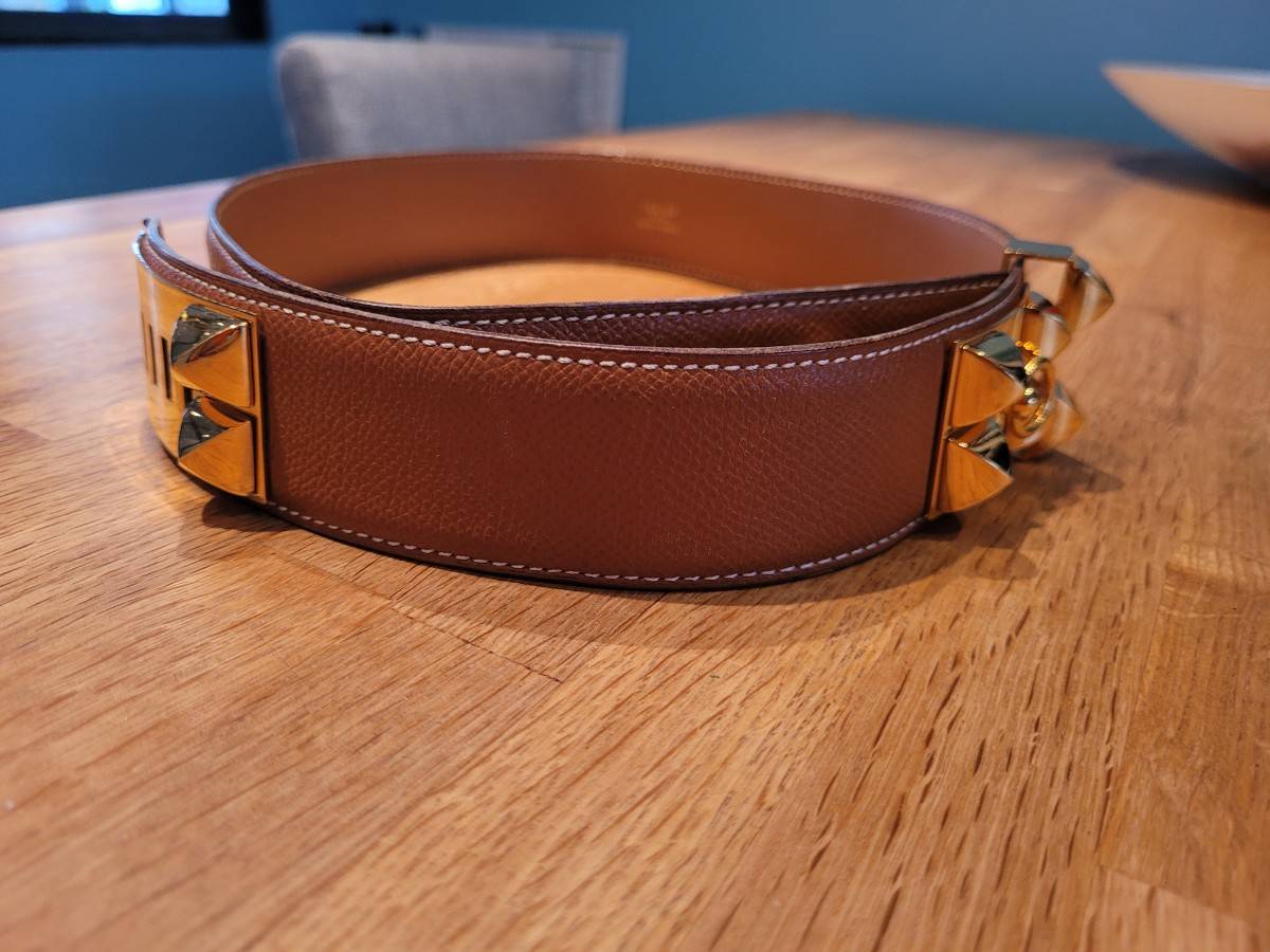 Ceinture hermes outlet camel