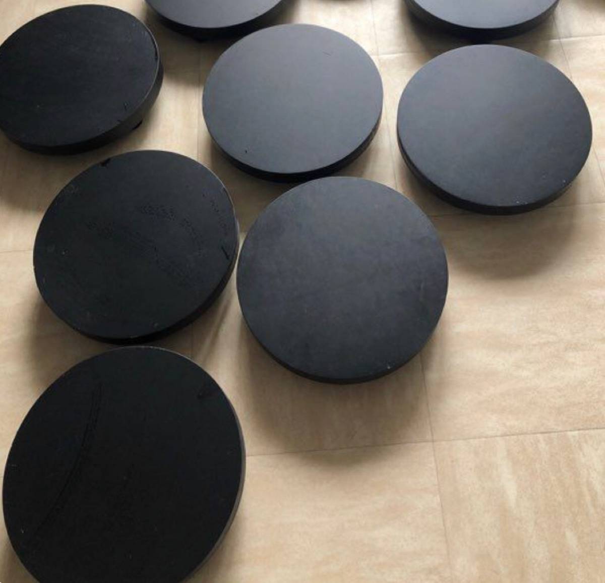 Lot de 4 plateaux
