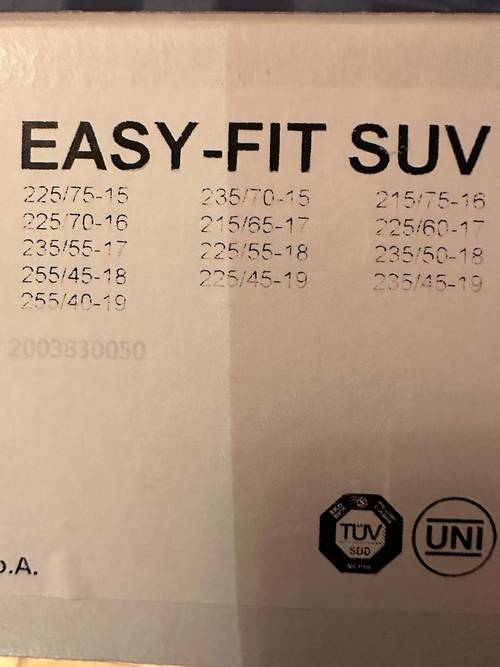 Chaînes neige Konig Easy Fit SUV neuves