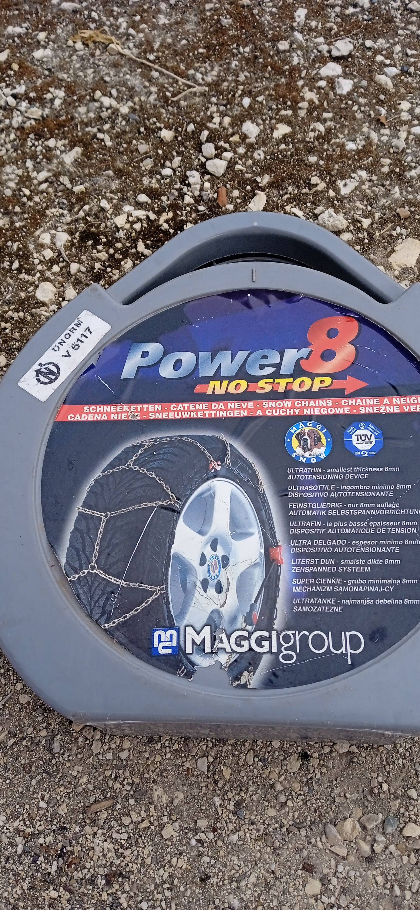 Chaines de neige neuves Power 8 Non Stop