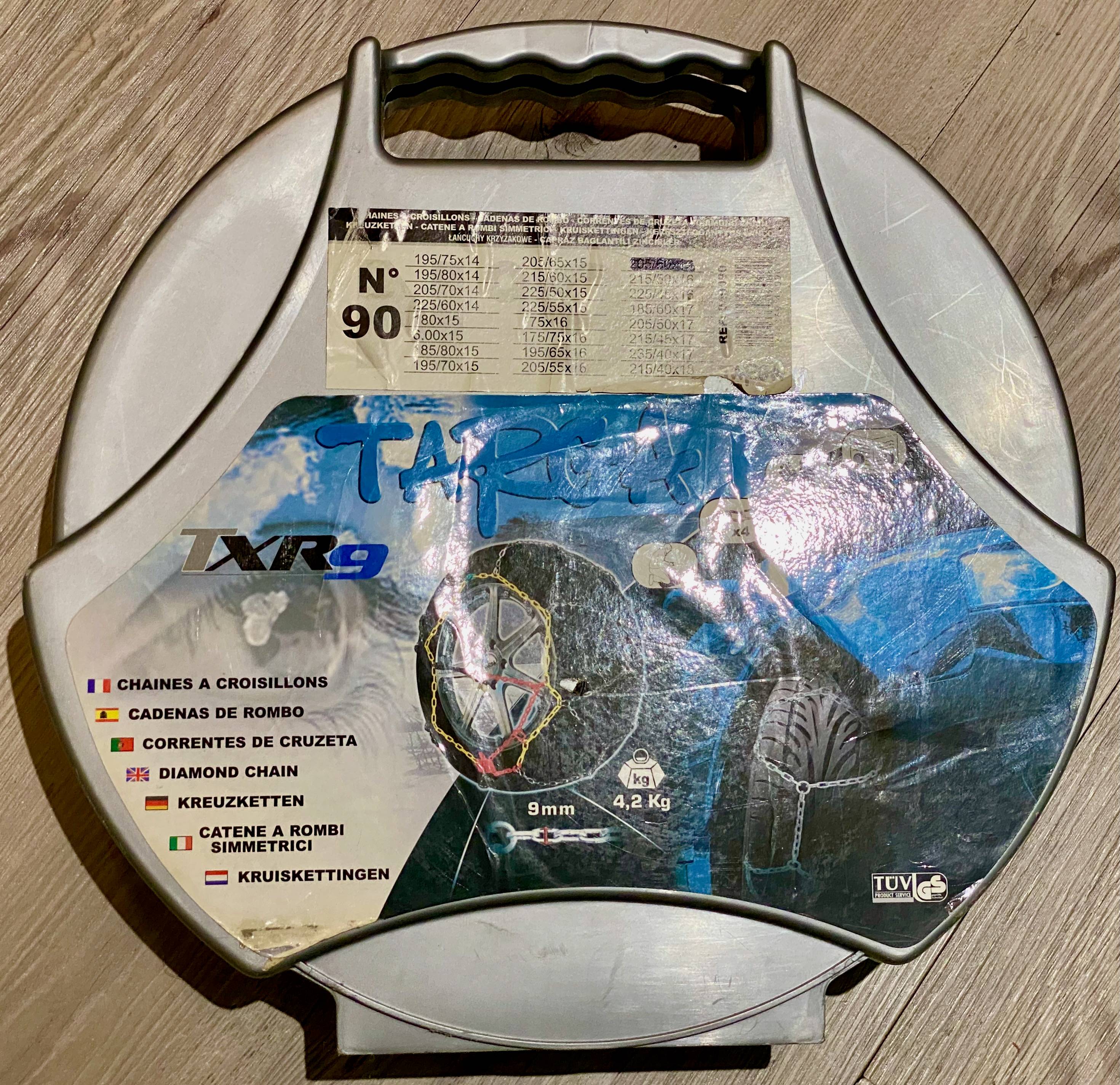 Vends Chaînes neige Targa Txr9 n°90 - État neuf