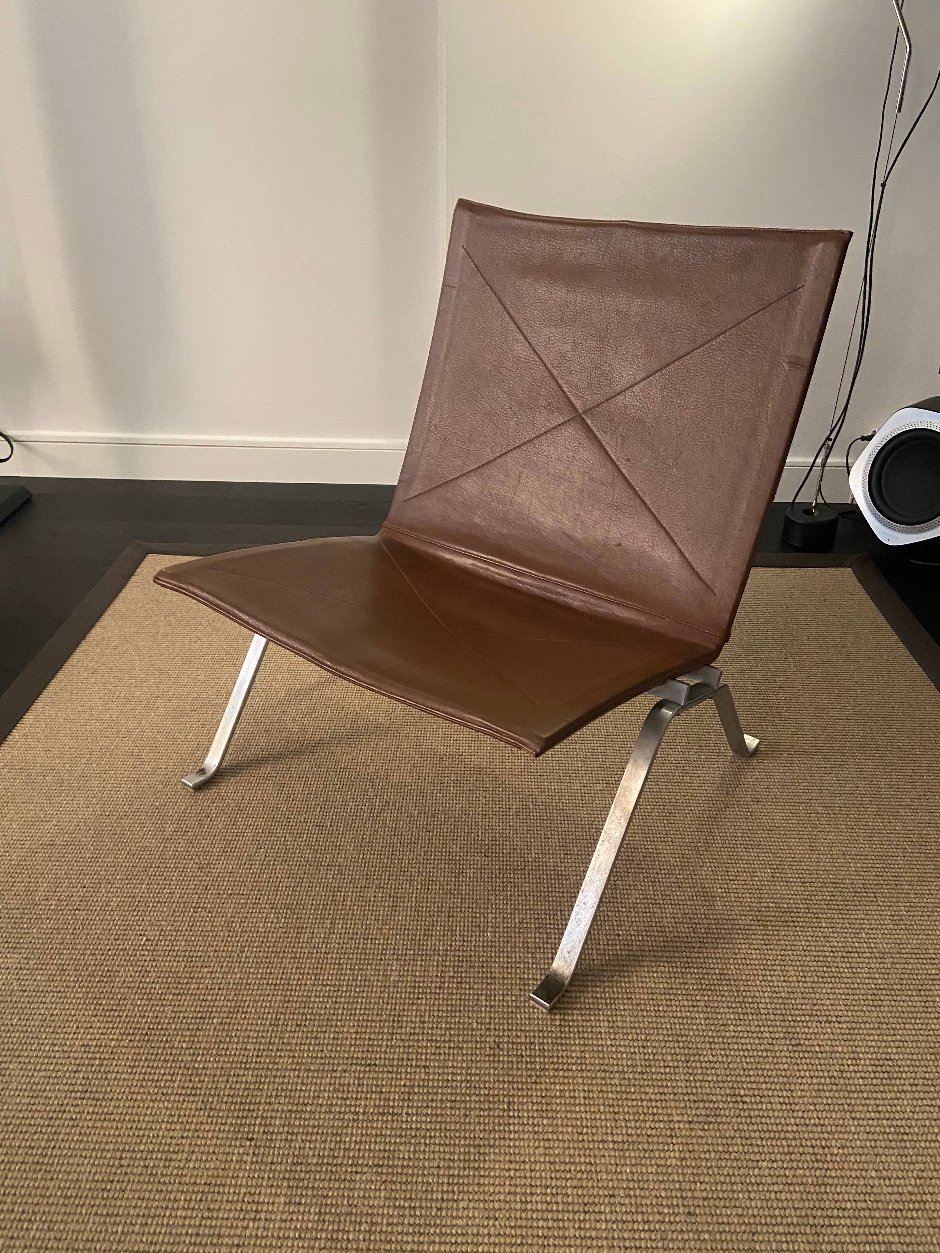 Chaise PK22 de Poul Kjærholm édition Kold Christensen