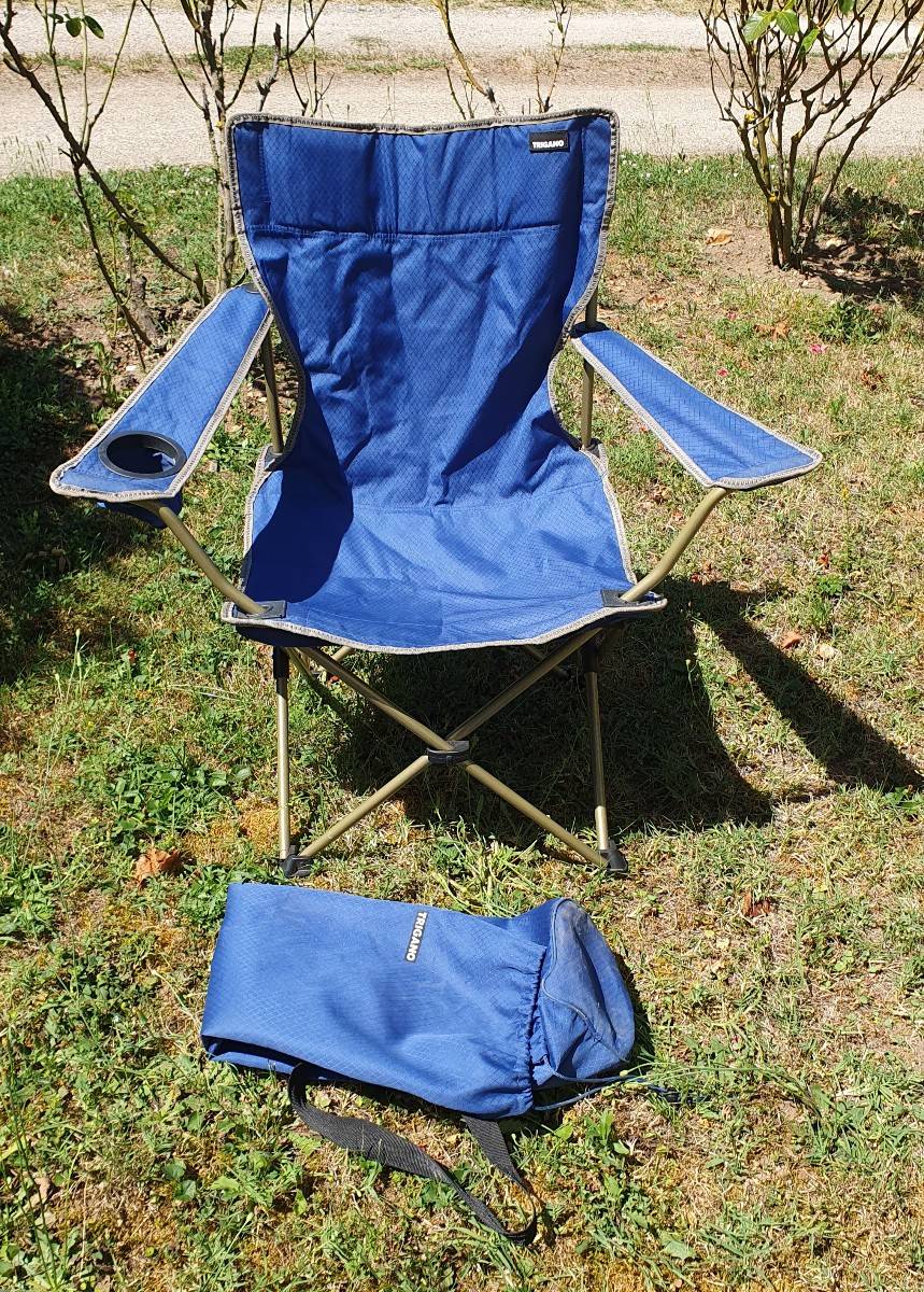Chaise pliante camping Trigano