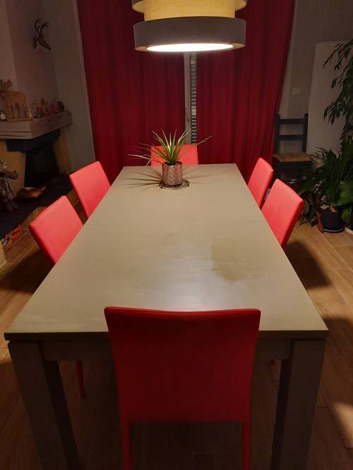 Lot 6 chaises