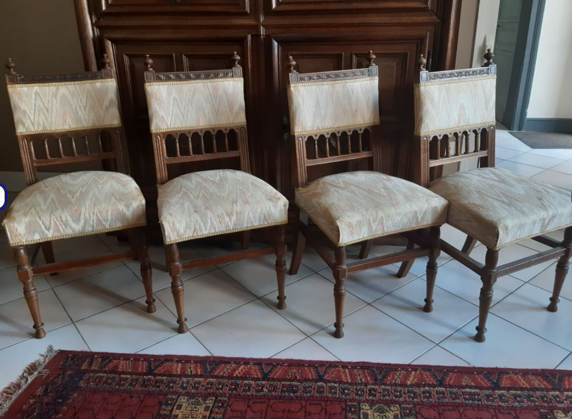 Table Salle à Manger Henri II – Bois Massif Chêne – Fabrication Française Auray – 180x100cm