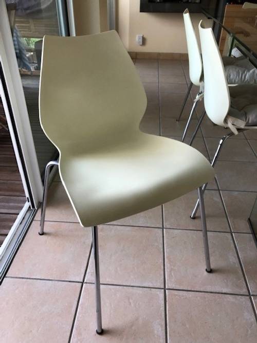 6 chaises de salle à manger/cuisine de design scandinave