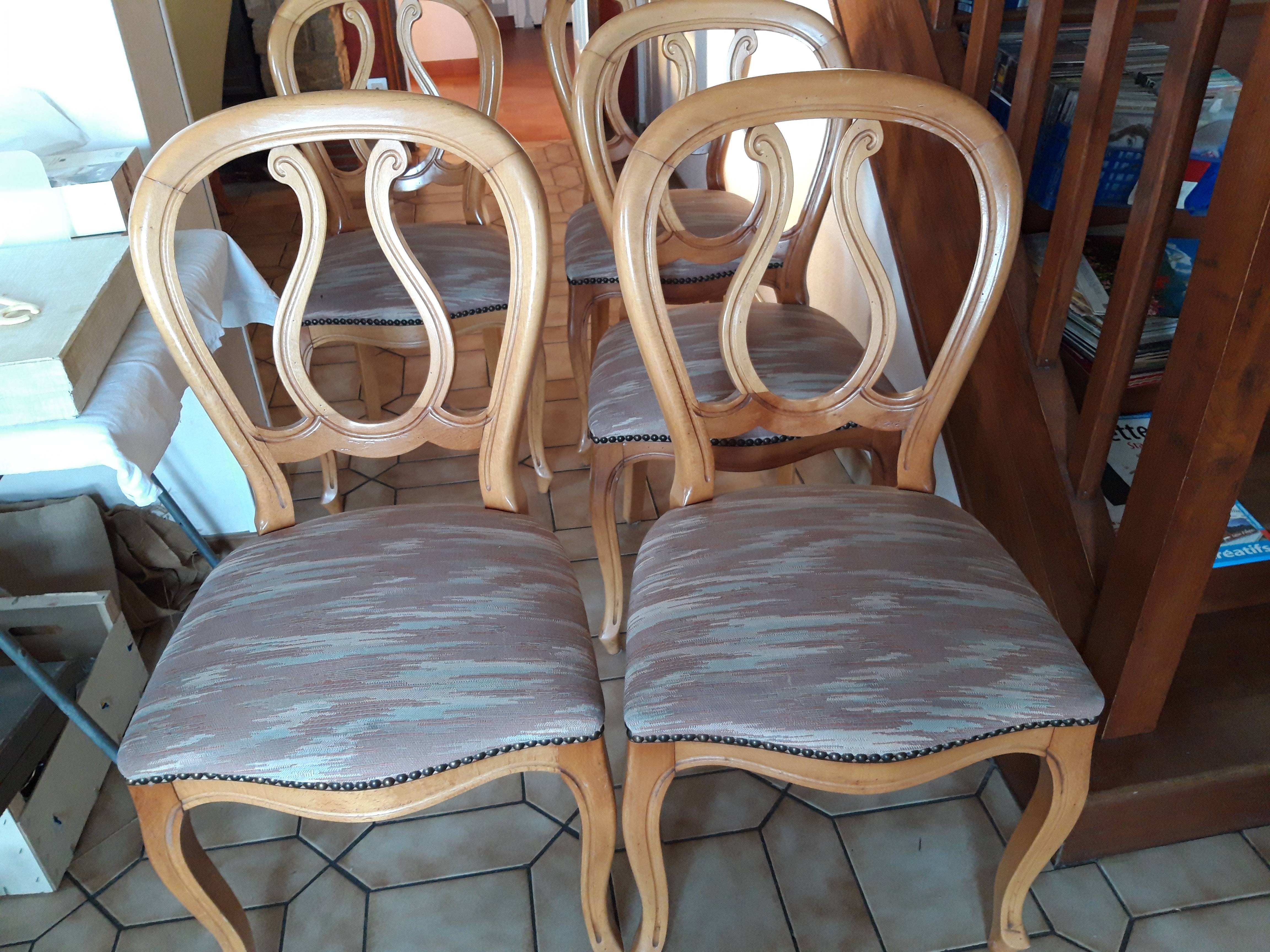 Chaises en merisier Massif pour salle à manger sur Gens de Confiance